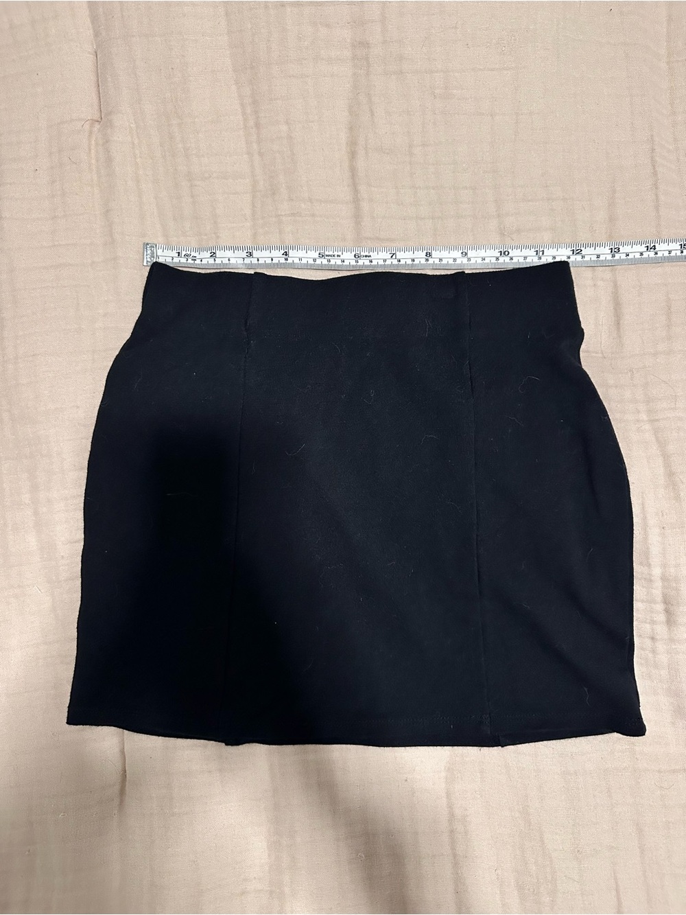 Forever 21 Black High-Waist Mini Skirt